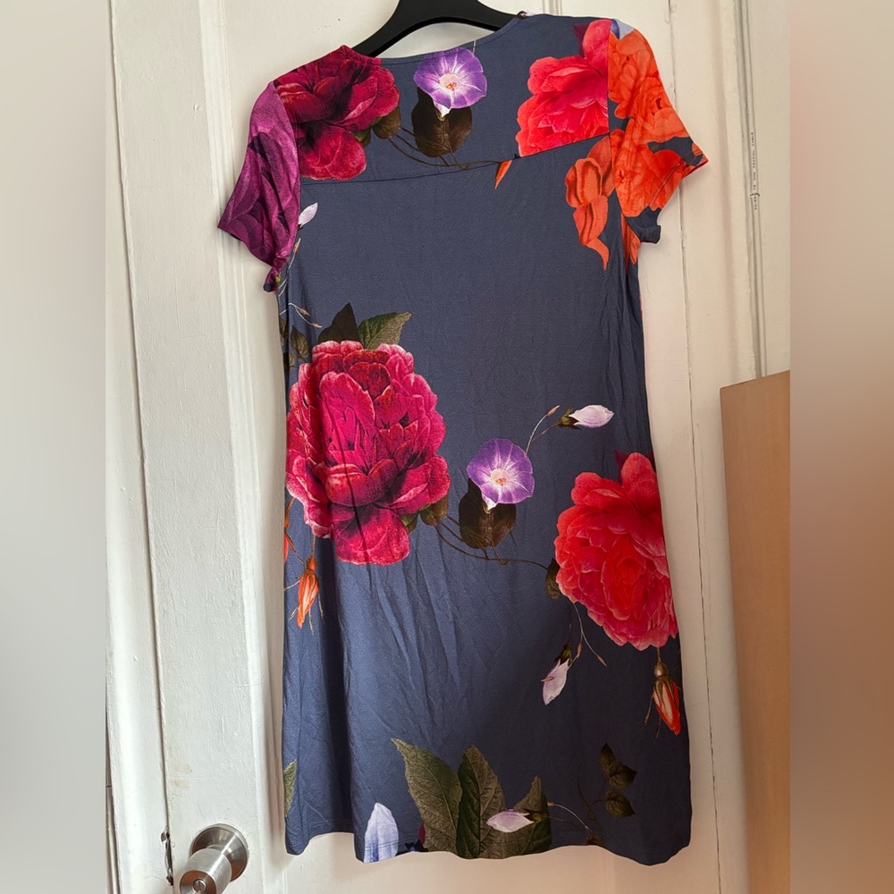 Soma Multicolor Floral Short Sleeve Sleepshirt - Picture 3 of 5